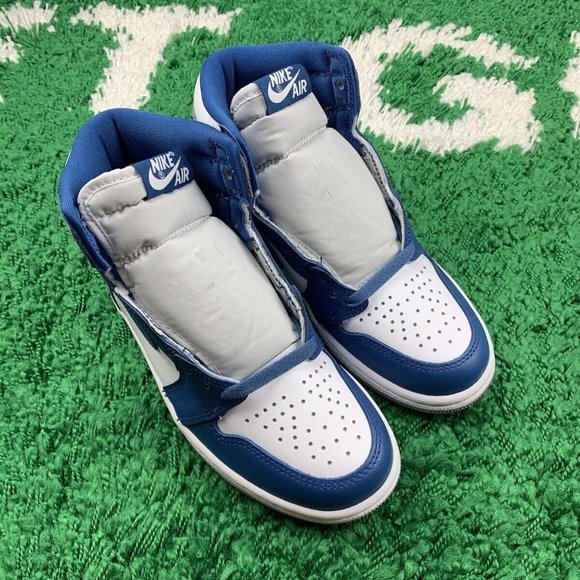 Air Jordan 1 Retro High OG True Blue Men’s Size 4 Women Size 5.5 NEW DZ5485-410 - Picture 3 of 12